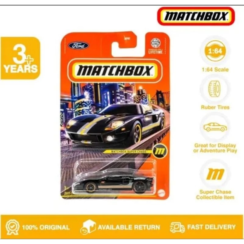Matchbox Super Chase - 2005 Ford GT / Super Treasure Hunt [ Gratis Ongkir ]