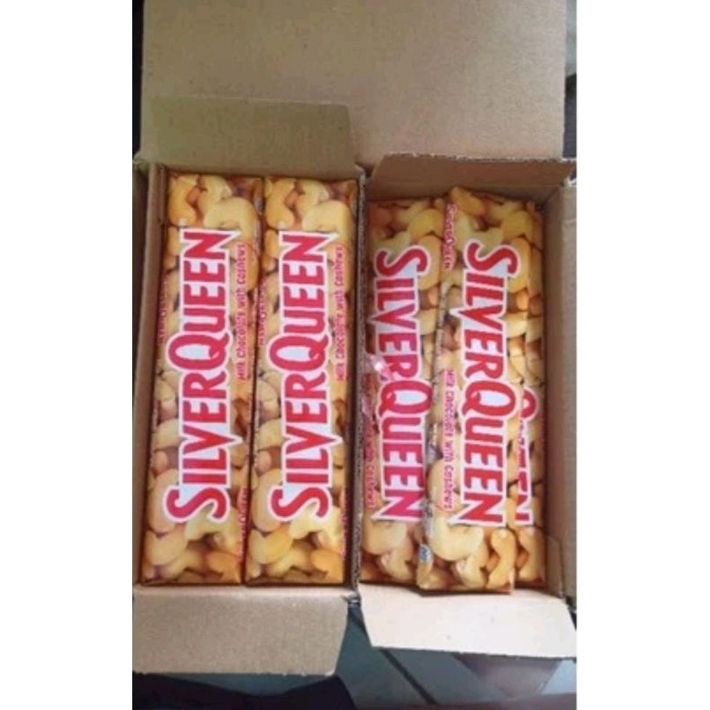 

Silverqueen 55gr isi 10 pcs - Coklat Silverqueen