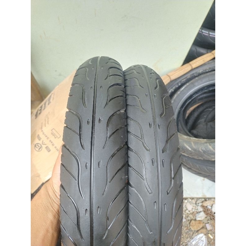 SEPASANG BAN MATIC 80/90 - 90/90 RING 14 NON TUBLES