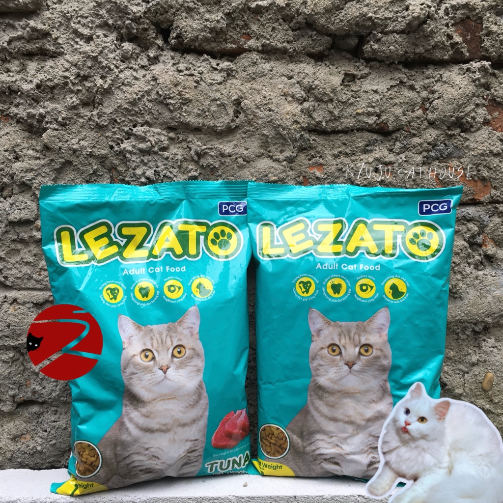 LEZATO MAKANAN KUCING. LEZATO DRY FOOD CAT