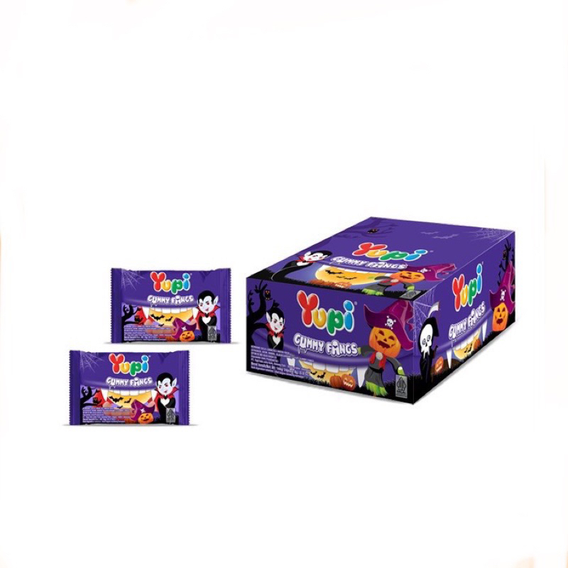 

permen yupi gummy fings 1box isi 24