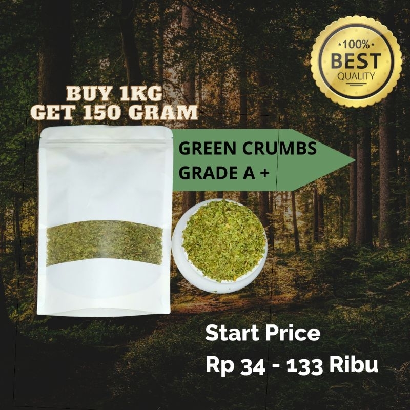 

Den Herbs (G) Crumbs Grade A+ Ukuran Bonus 150 gram untuk pembelian 1Kg
