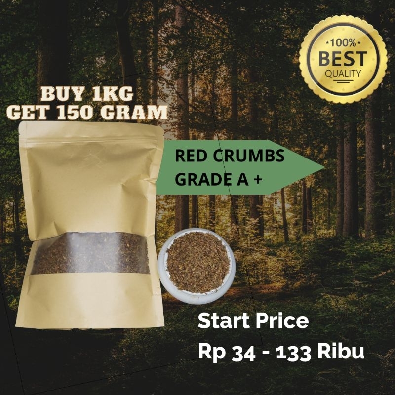 

Den Herbs (R) Crumbs Grade A+ Bonus 150 gram untuk pembelian 1Kg