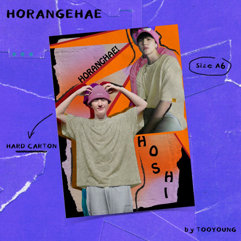TOOYOUNG HORANGHAE POSTCARD HOSHI SEVENTEEN