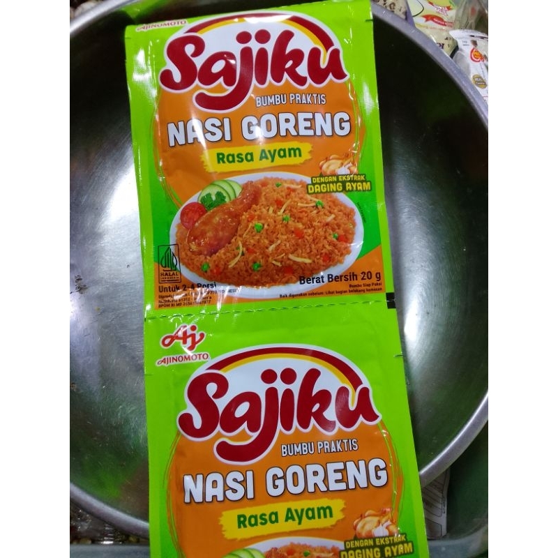 

Sajiku bumbu nasi goreng per bungkus