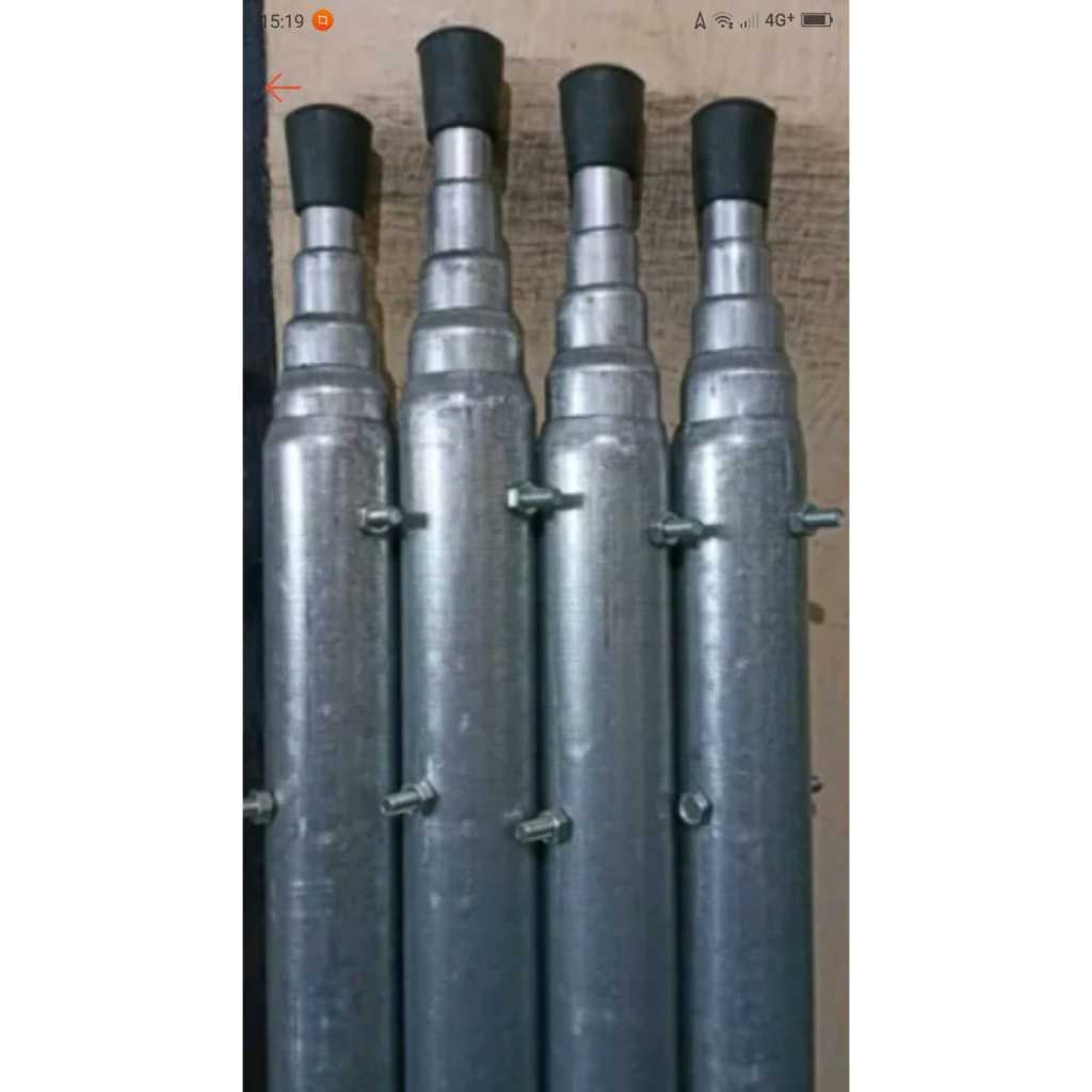 Tiang Antena Tv Digital 7,2mtr Serba Guna OutDoor (Wifi, CCTV, Antena}