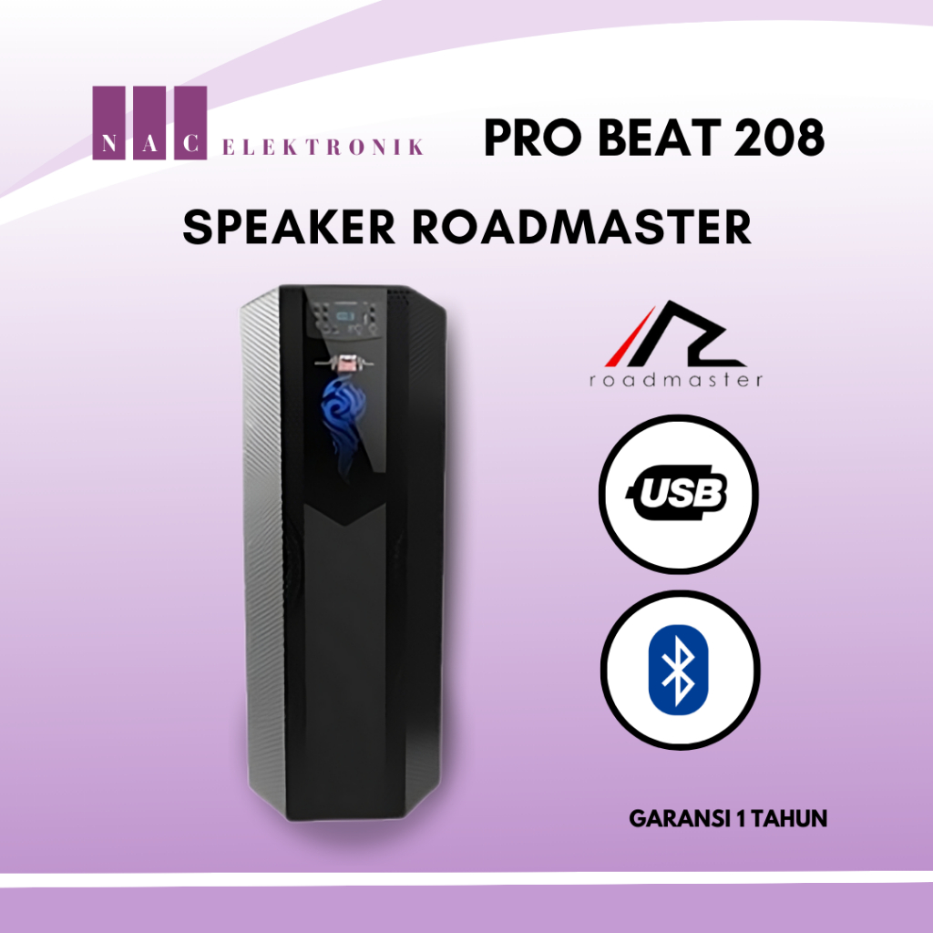 ROADMASTER SPEAKER AKTIF - PRO BEAT 208