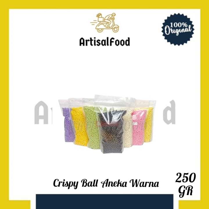 

topping cookie ELMER CRISPY BALL 250 GR TIMB