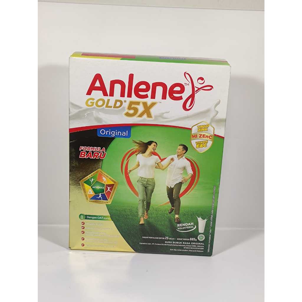

Anlene Gold 5X Susu Bubuk Original 885g