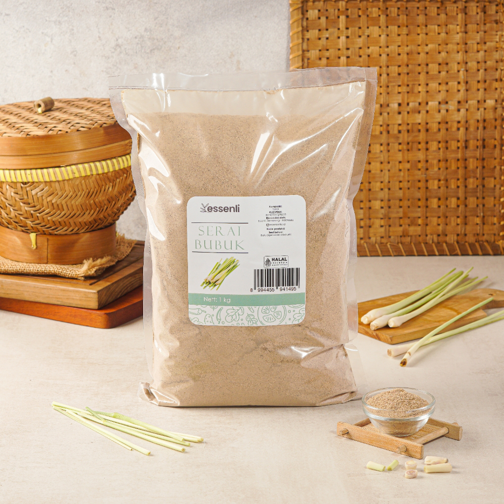 

ESSENLI Serai Sereh Bubuk Bumbu Rempah 1Kg