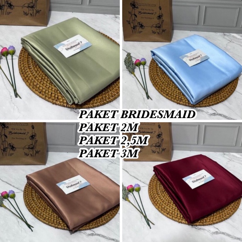 PENJUALAN CEPATBEST SELLER TERMURAH Paket Seragam BridesmaidBahan Seragaman BridesmaidBridesmaid