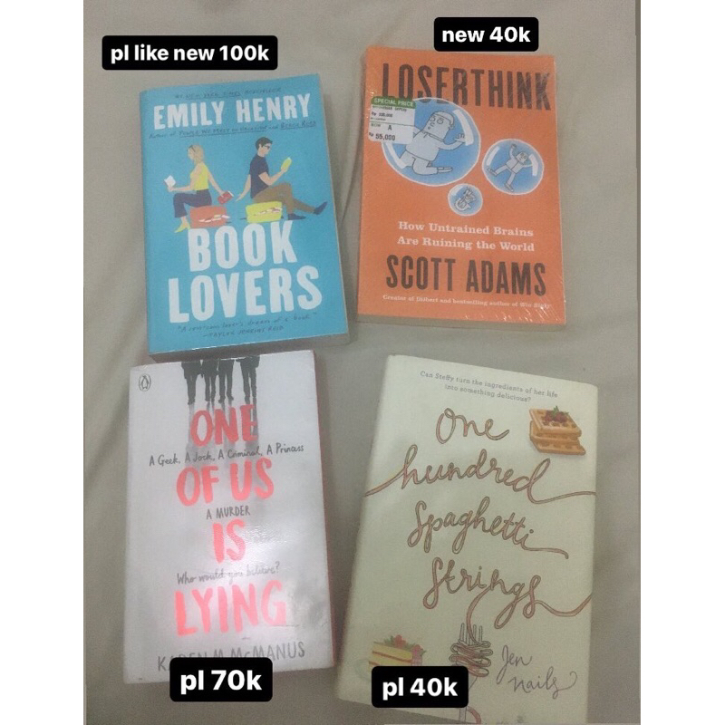 preloved book (english)