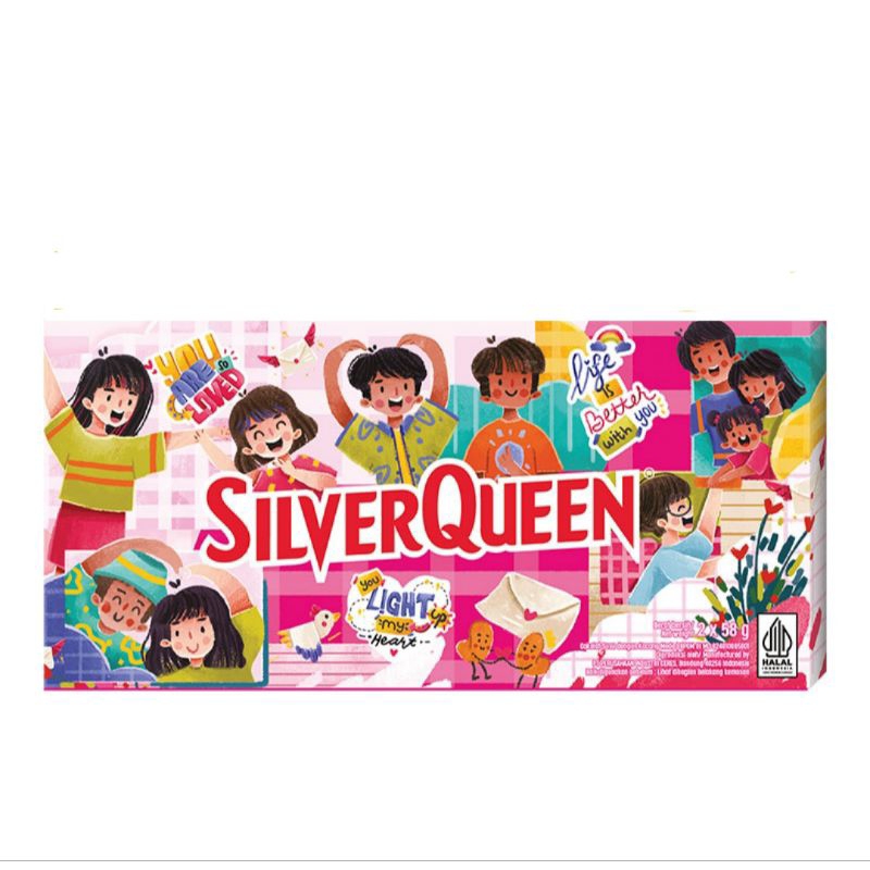 

Silverqueen Buy 1 Get 1 Limited Edition Valentine 2x58gr
