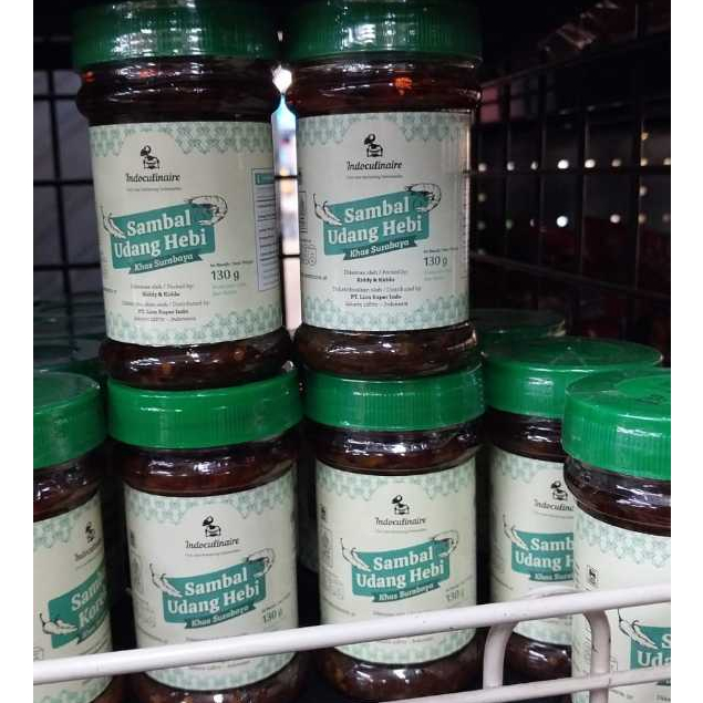 

Indoculinaire Sambal Udang Hebi 130 gr