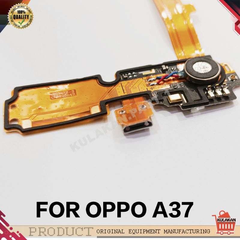 FLEXIBEL CAS OPPO A37 KONEKTOR T/C CHARGER MIC ORIGINAL
