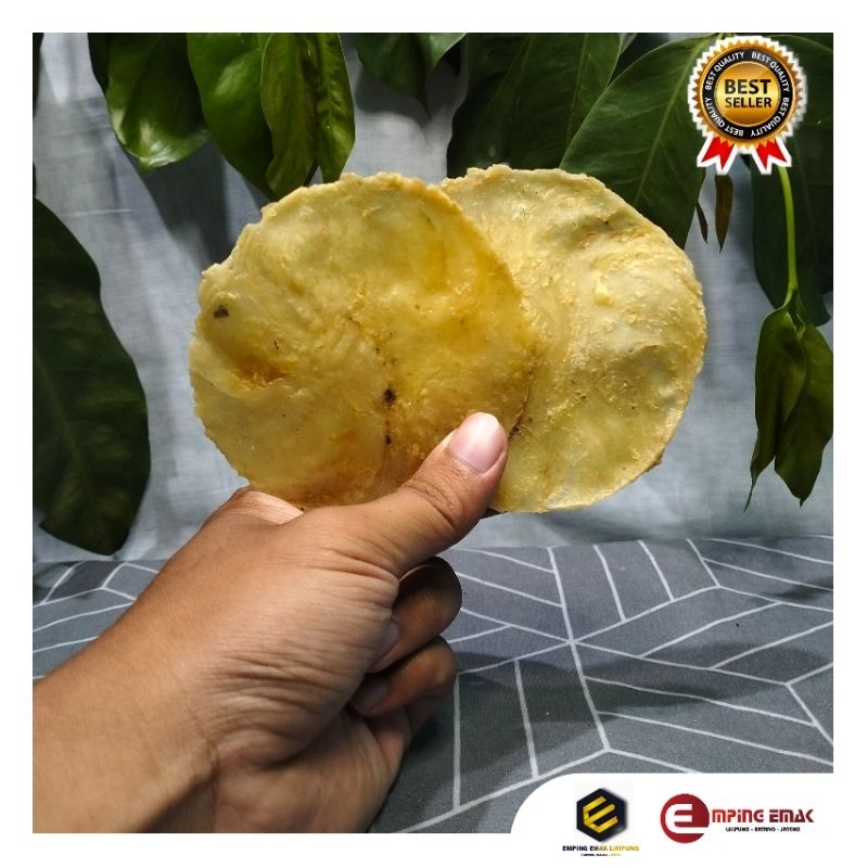 

Sekar_Shop07 Emping Melinjo Jumbo Rasa Manis 500 Gr Super Quality Asli Limpung