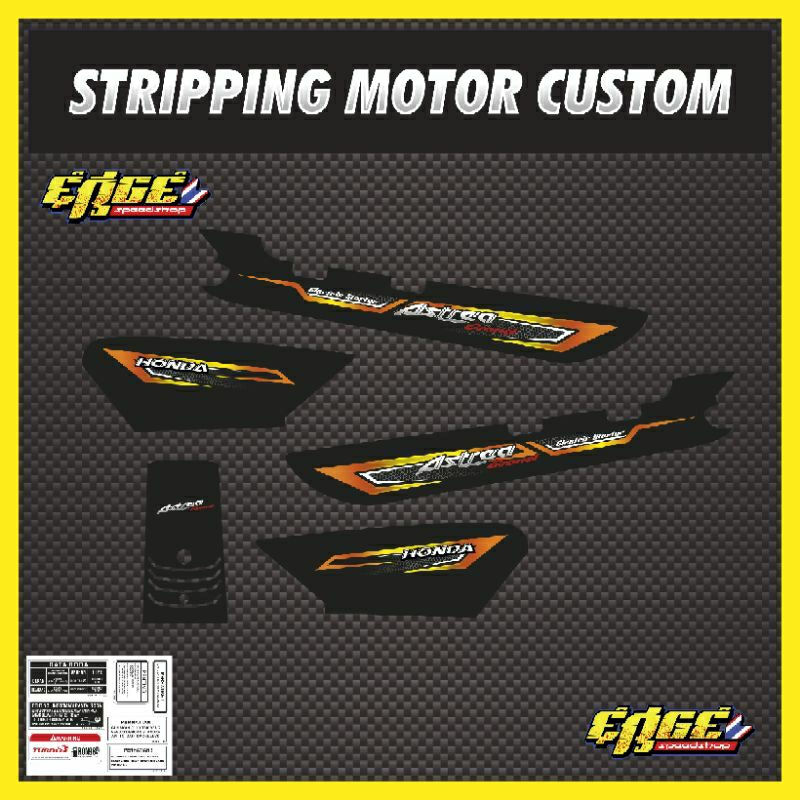 striping astrea grand variasi hologram