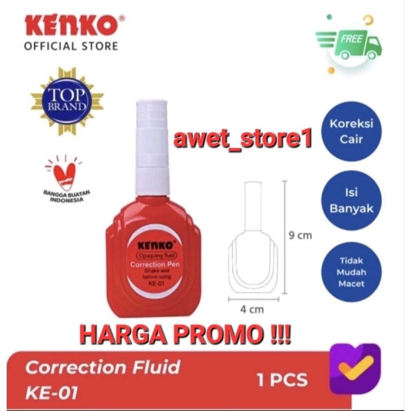 

TIPP - EX CORRECTION PEN KENKO KE - 01 (1 pc)