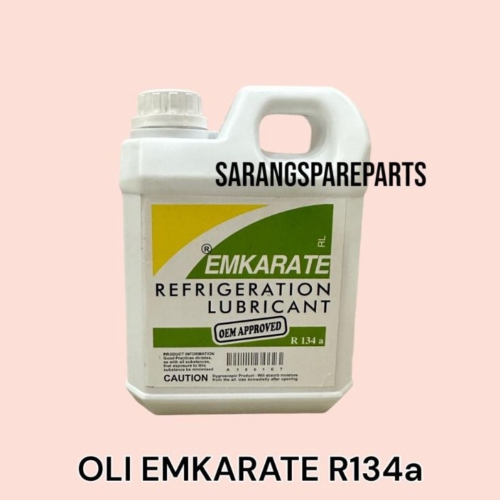 Terbaik OLI EMKARATE R134a  OIL EMKARATE R134  OLI EMKARATE R134