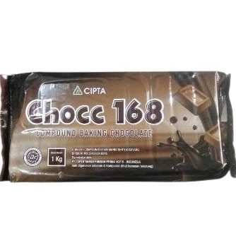 

coklat compound chocc 168 1kg / coklat batang 168