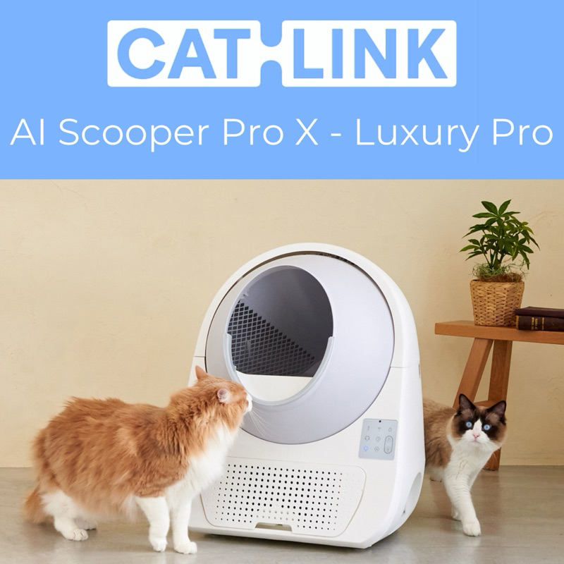 Catlink Scooper Pro X Luxury - Toilet Kucing Otomatis