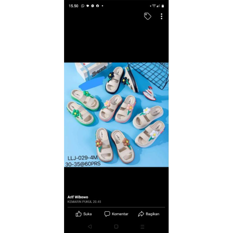 sandal cewek viral