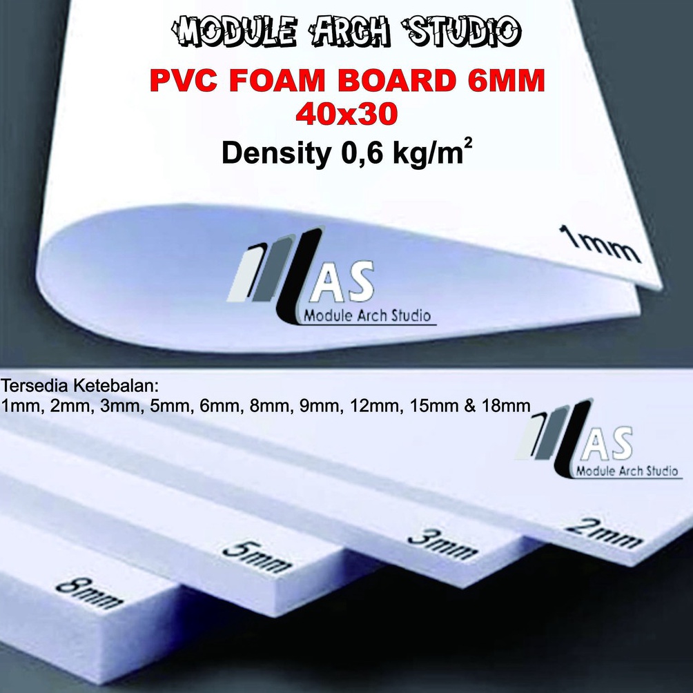 

Ready PVC Foam Board 6mm 4x3cm 4