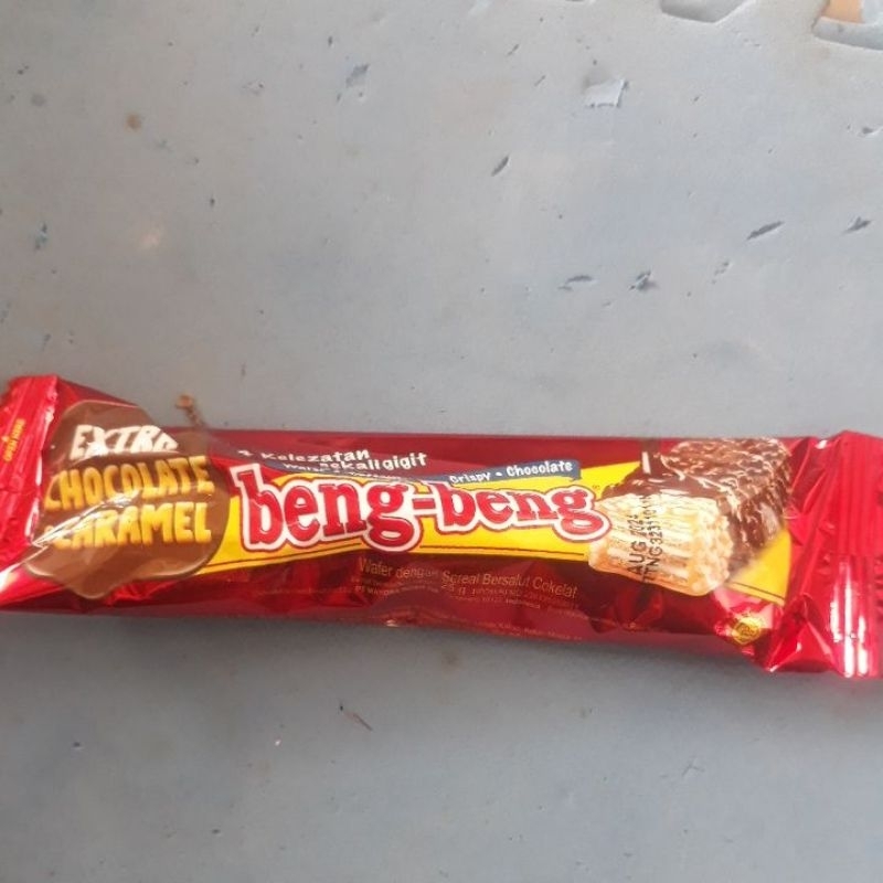 

BENG BENG 25gr Wafer Caramel Crispy Chocolate eceran 2000