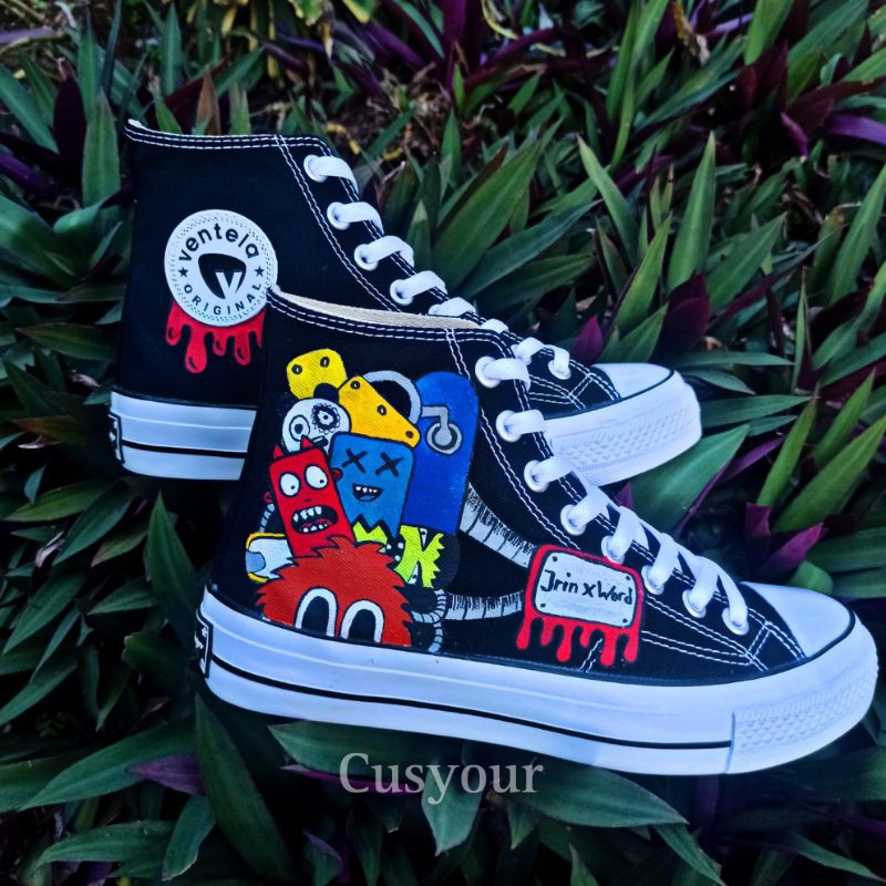 VENTELA BTS HIGH BLACK ORIGINAL CUSTOM