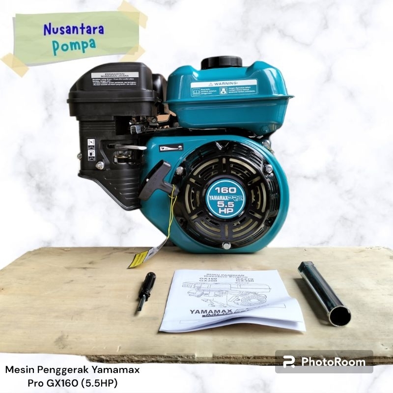 Mesin Penggerak Yamamax Pro GX160 / Engine Yamamax Pro 5.5HP
