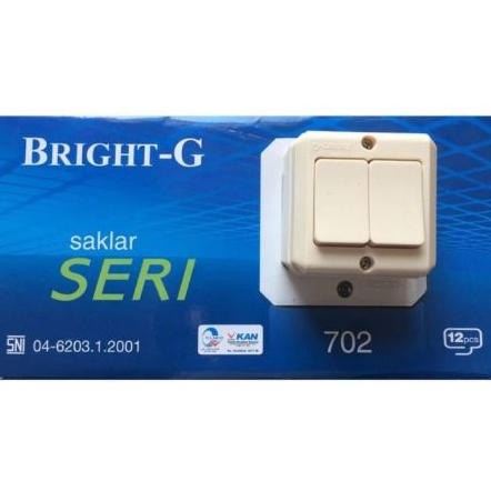 Bright G Saklar Seri OB 702 SNI