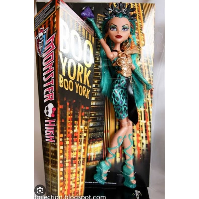 Boneka monster high boo york Nefera de nile