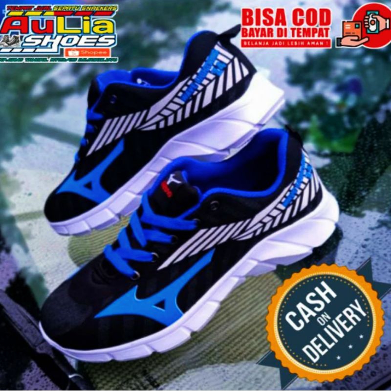 sepatu joging sepatu running pria dan wanita Mizuno