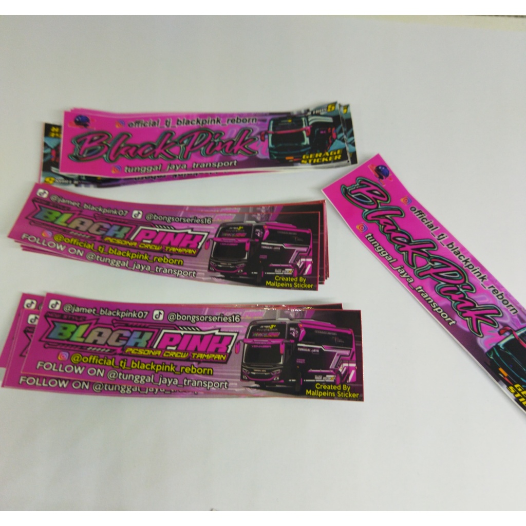 

STIKER JETBUS BLACKPINK ASLI PO