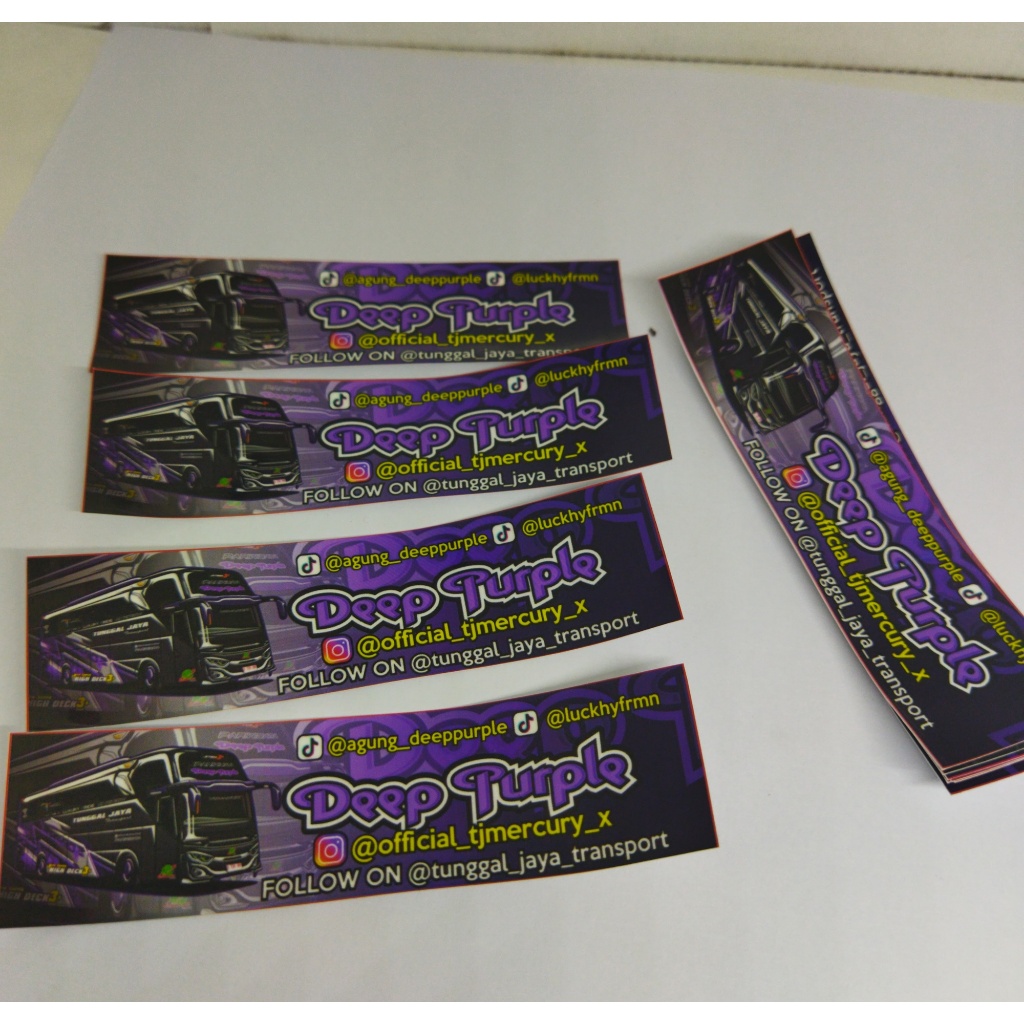 

stiker bis deep purple asli po anti air