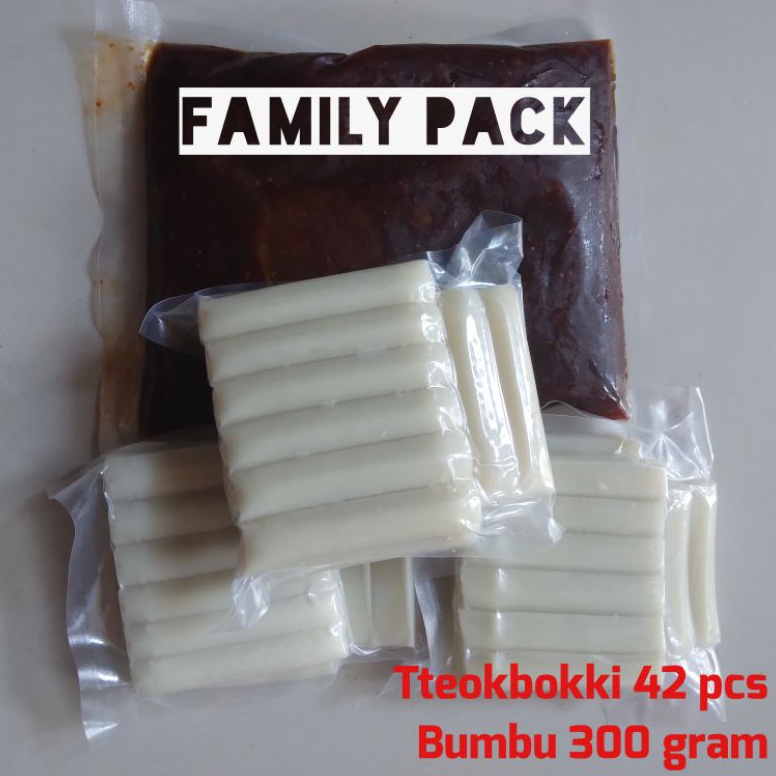 

Kirim langsung Paket Topokki Bumbu Family Pack Tteokbokki Tokpoki Topoki Halal IGB