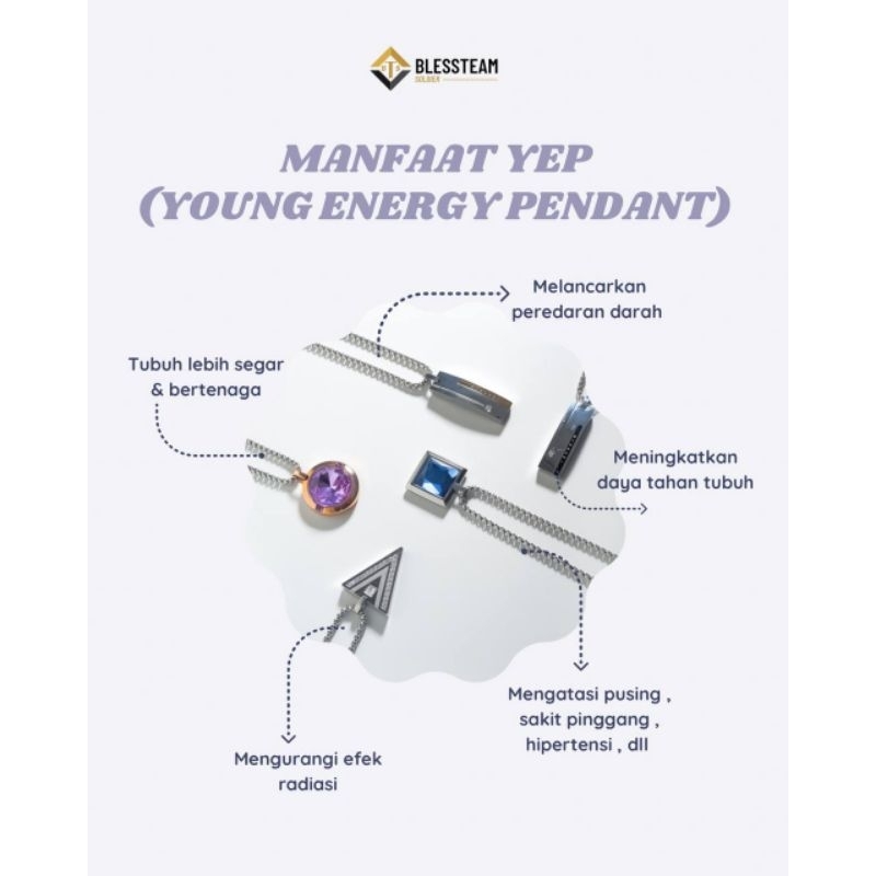 PROMO Kalung Pendant YEP BIGENMI ORIGINAL Stok Terbaru