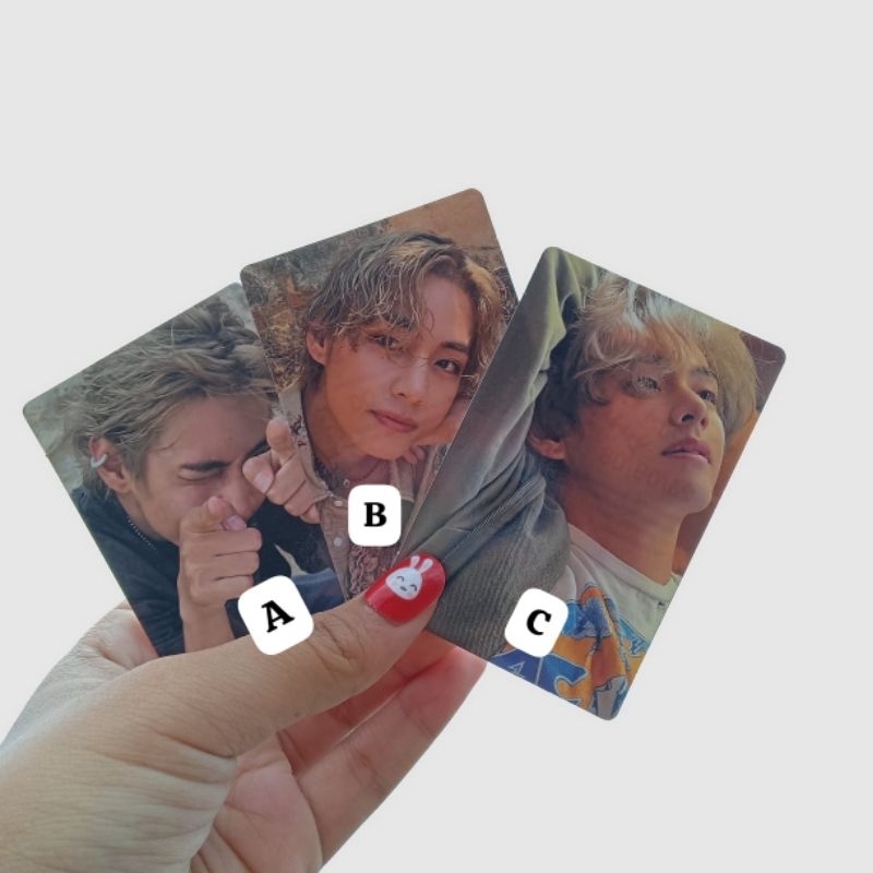 Photocard taehyung LAYOVER official