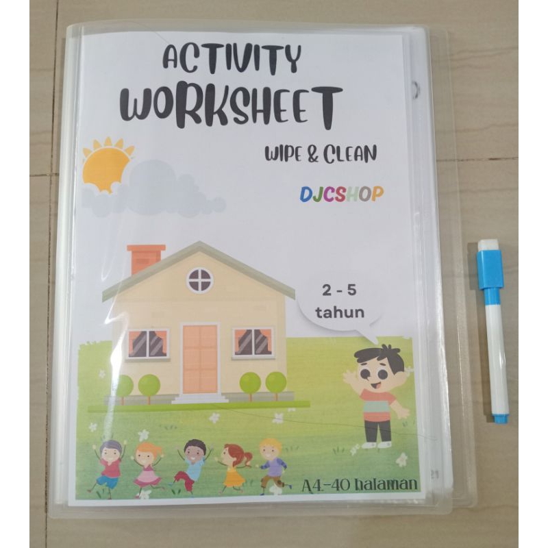 worksheet buku edukasi anak 2-5 tahun