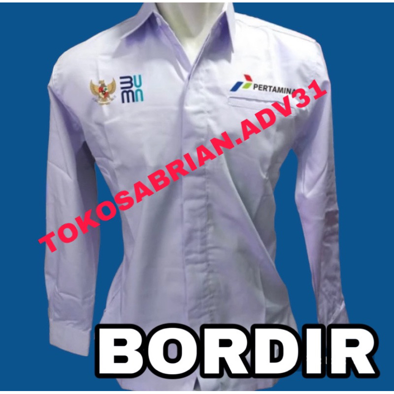 KEMEJA PERTAMINA BAJU PERTAMINA KEMEJA BUMN PERTAMINA