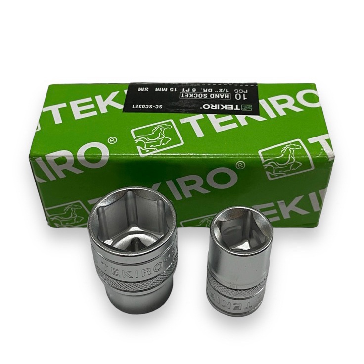 LsB Mata shock Tekiro 6pt 12 8mm32mm kunci socket Tekiro