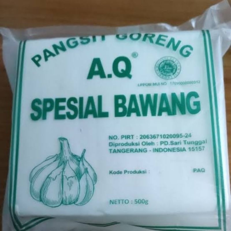 

kulit pangsit goreng aq special bawang 500gr