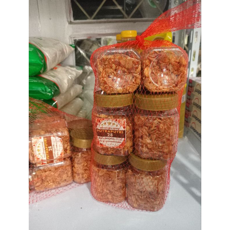 

Bawang Merah Goreng Tanpa Tepung Ukuran 150 ml