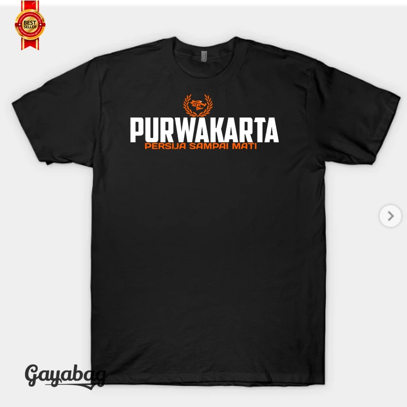 Tshirt kaos baju lengan pendek unisex persija jakarta jak mania garis keras purwakarta best seller r