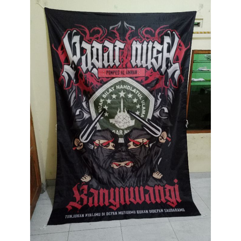 PROMO bendera custom pagar nusa