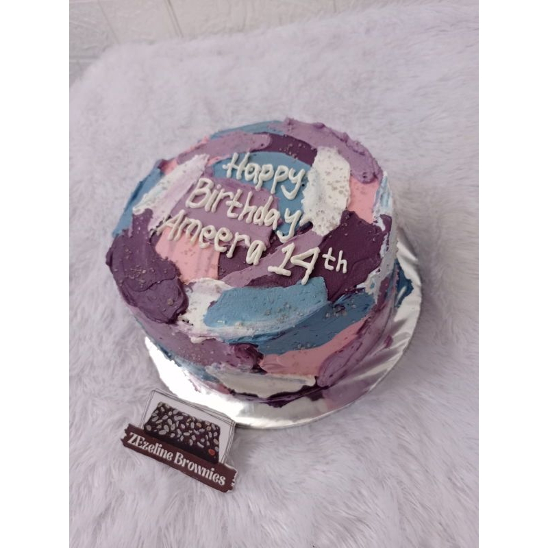 

Birthday Cake/Kue Ulang Tahun Ungu