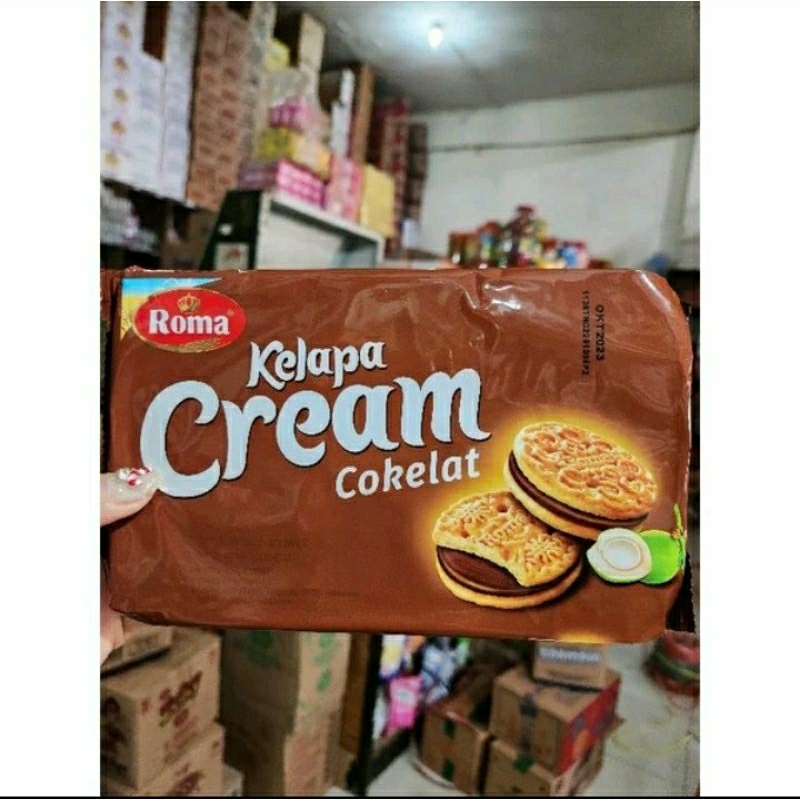 

ROMA KELAPA CREAM COKELAT & CREAM VANILA