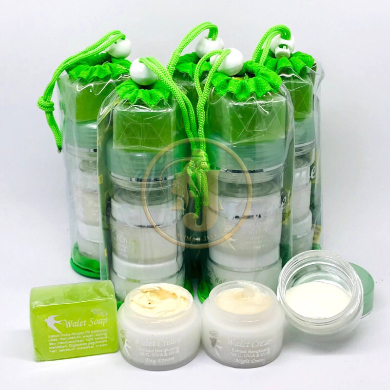 Walet Cream Extract Bengkoang-Krim Walet Bengkoang-Walet Hijau