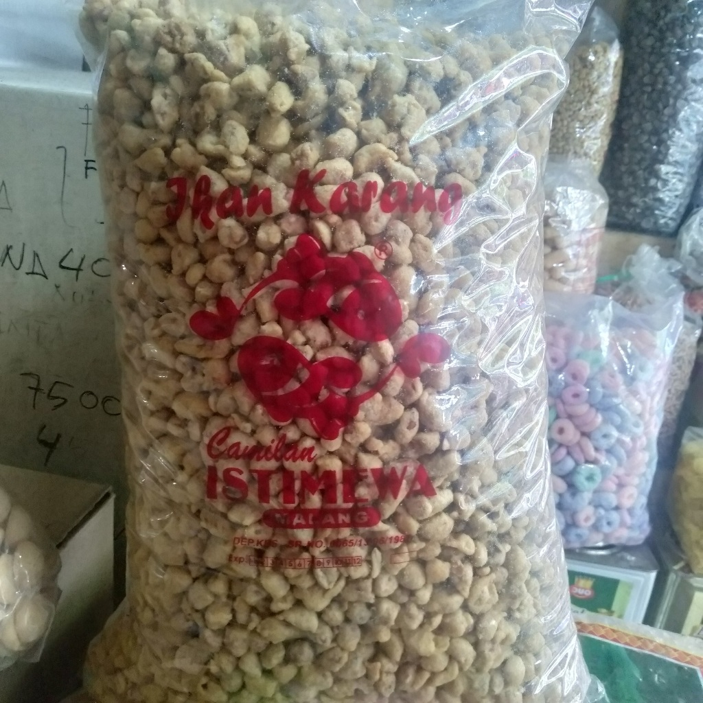 

KACANG PEYEK MERK IKAN KARANG 500 GR