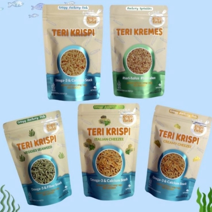 

SFBF6736 TERBARU Gogofield Teri Krispi Ikan Teri Crispy 3gr
